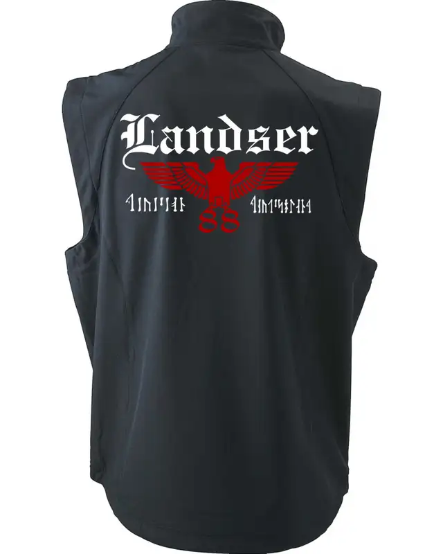 Bestickte Herren Weste (Landser, Adler 88) Bild 2