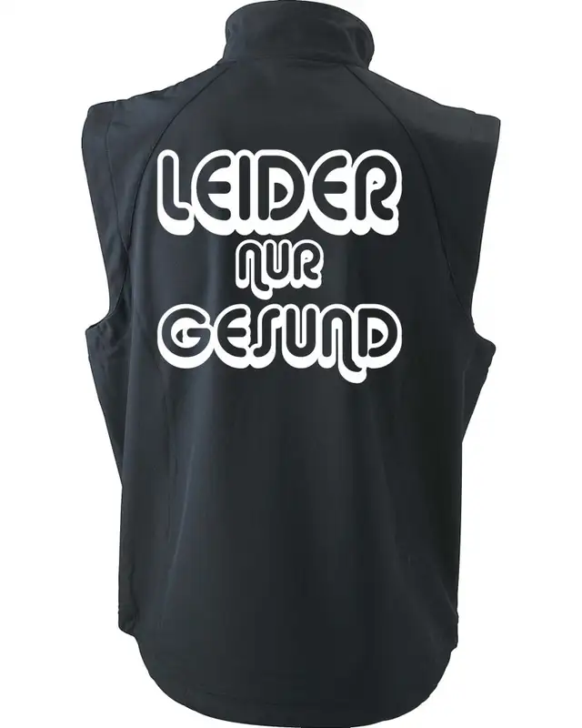 Bestickte Herren Weste (Leider nur Gesund) Bild 2