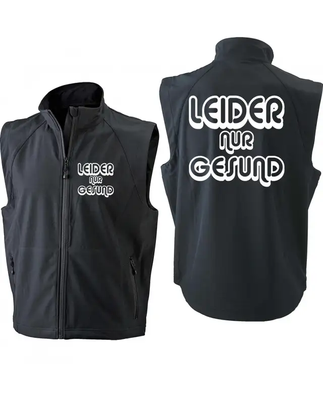 Bestickte Herren Weste (Leider nur Gesund) Bild 3