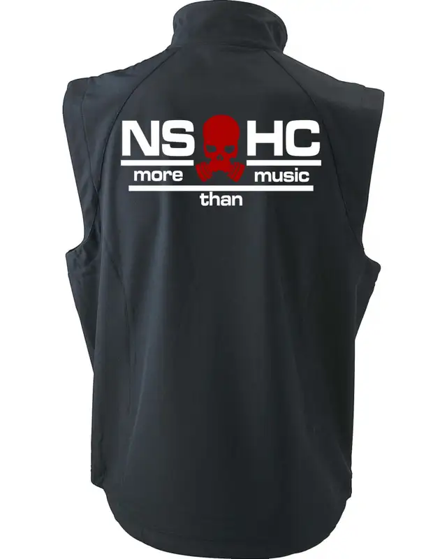 Bestickte Herren Weste (NS HC, more than music) Bild 2