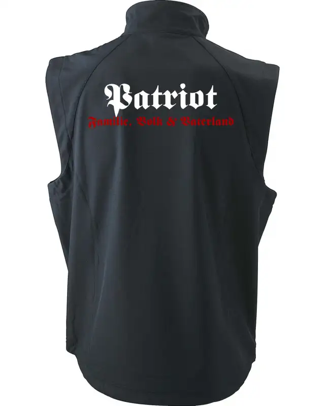 Bestickte Herren Weste (Patriot) Bild 2