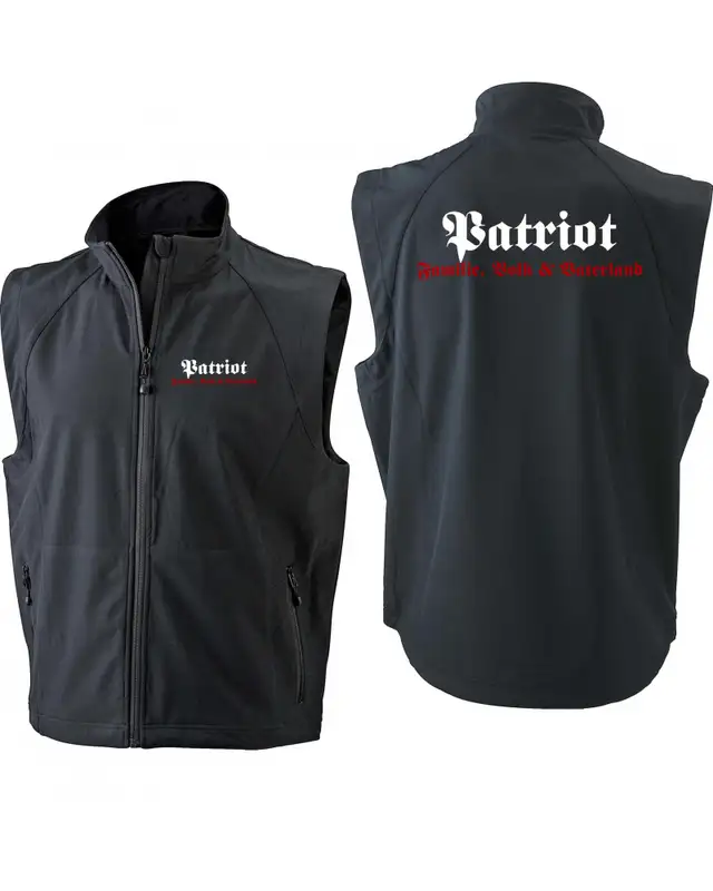 Bestickte Herren Weste (Patriot) Bild 3