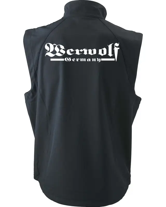 Bestickte Herren Weste (Werwolf Germany ohne Wolf) Bild 2