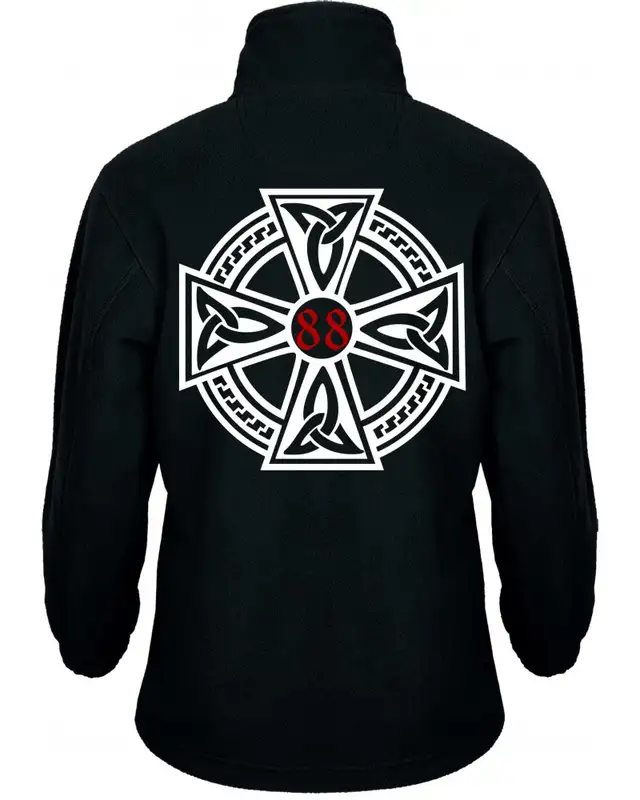 Bestickte Kinder Fleecejacke (Celtic 88) Bild 2