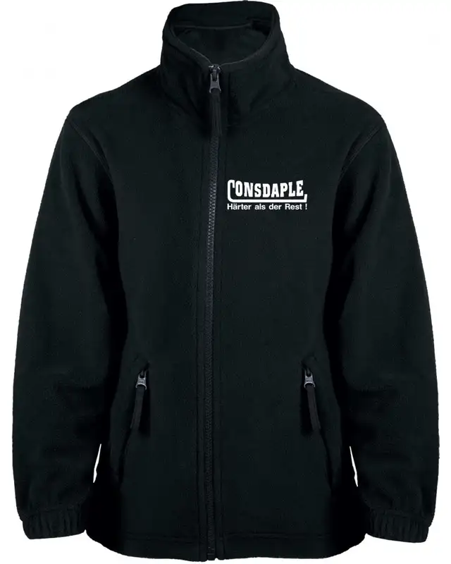 Bestickte Kinder Fleecejacke (Consdaple, härter als der Rest)