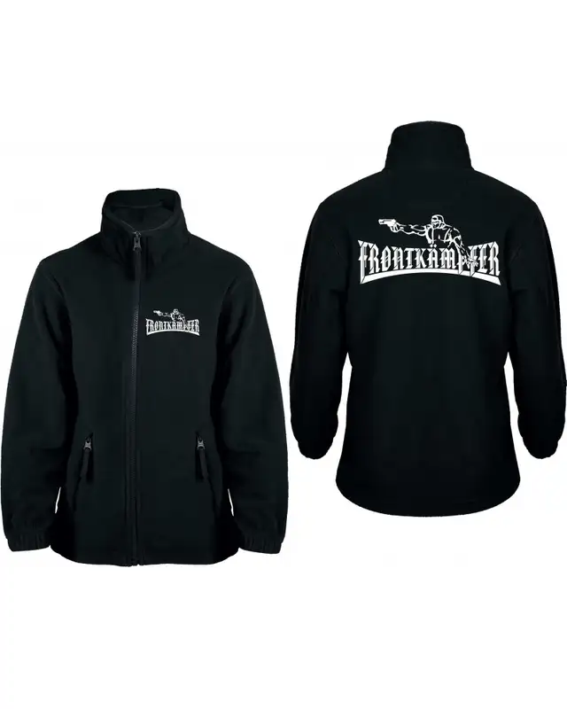Bestickte Kinder Fleecejacke (Frontkämpfer) Bild 3