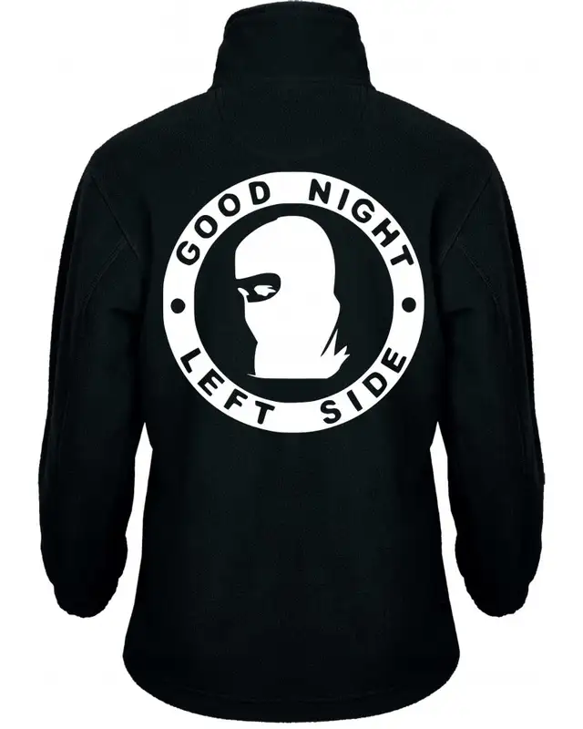 Bestickte Kinder Fleecejacke (Good night left side) Bild 2