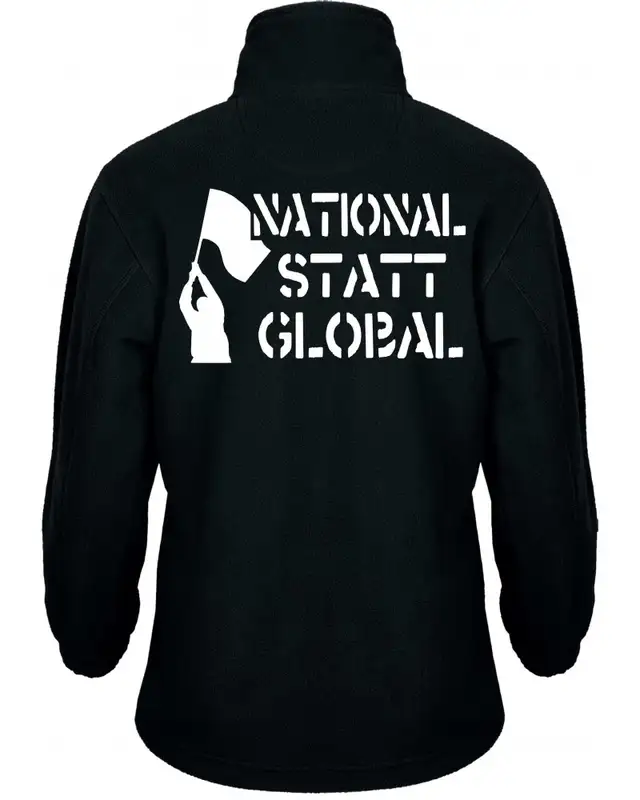 Bestickte Kinder Fleecejacke (National statt global) Bild 2