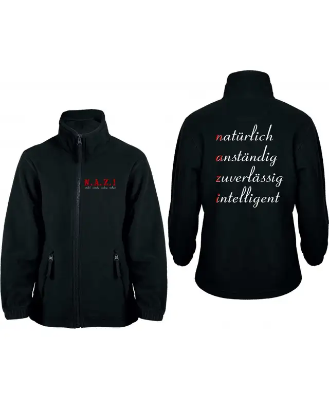 Bestickte Kinder Fleecejacke (NAZI) Bild 3
