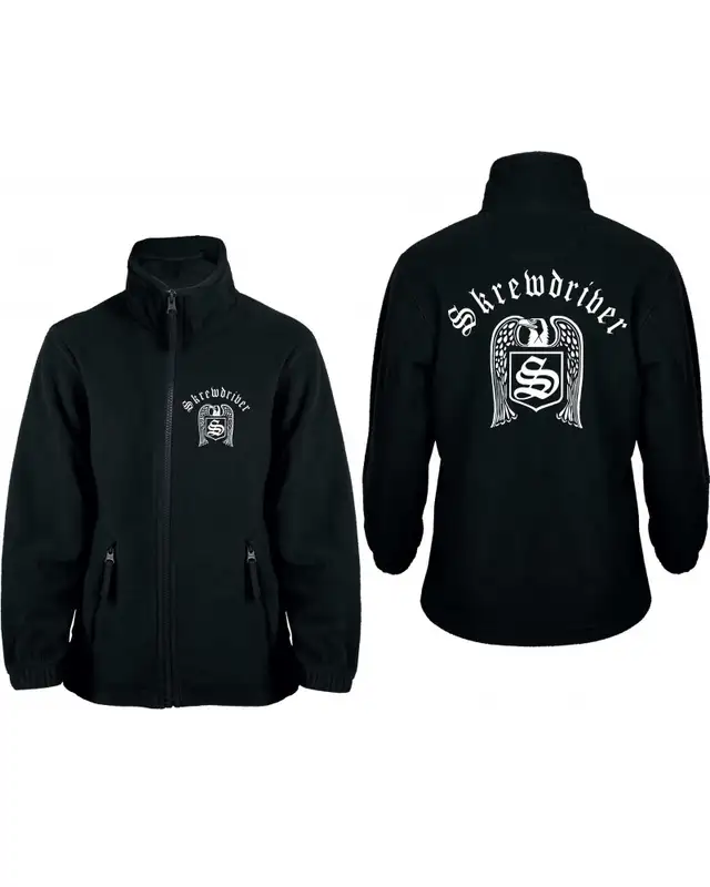 Bestickte Kinder Fleecejacke (Skrewdriver) Bild 3