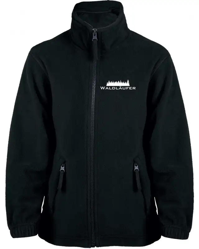 Bestickte Kinder Fleecejacke (Waldläufer)