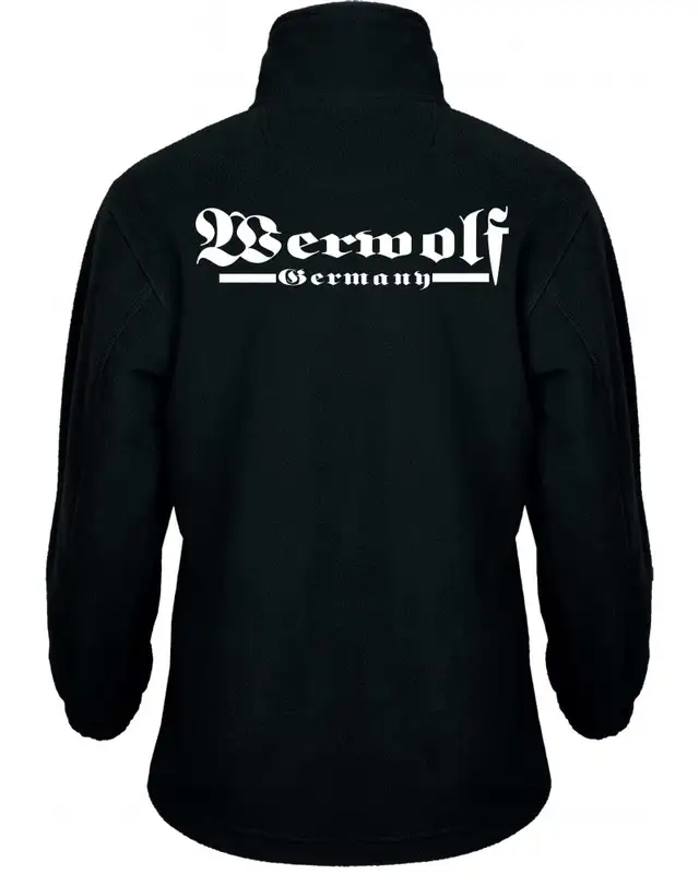 Bestickte Kinder Fleecejacke (Werwolf Germany ohne Wolf) Bild 2