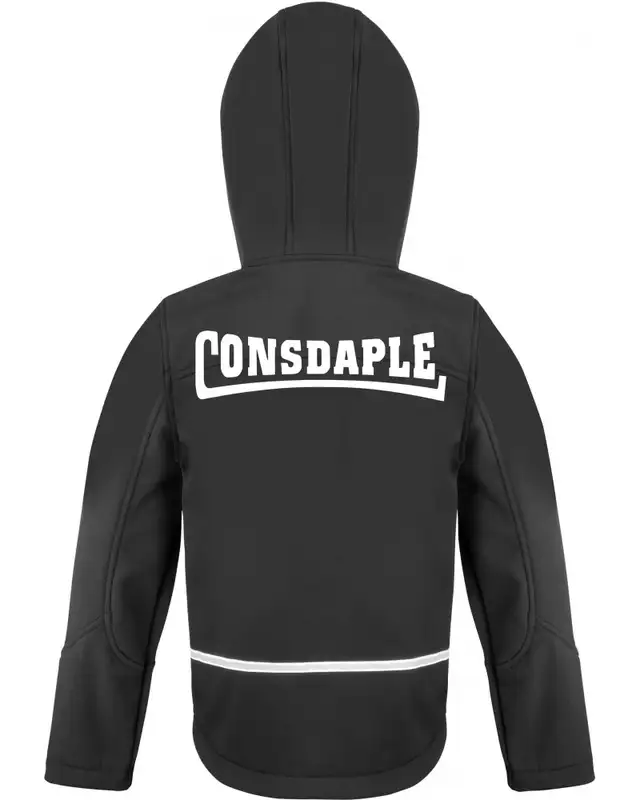 Bestickte Kinder Softshell Kapuzenjacke (Consdaple) Bild 2