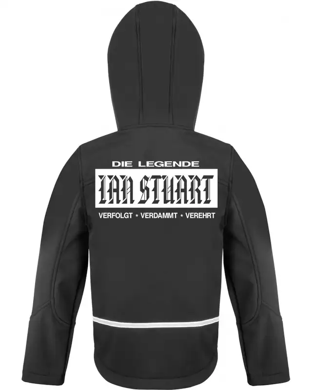 Bestickte Kinder Softshell Kapuzenjacke (Ian Stuart) Bild 2