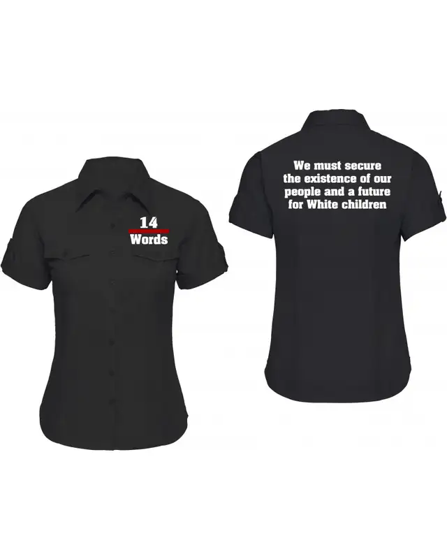 Bestickte kurzarm Damenbluse (14 Words) Bild 3