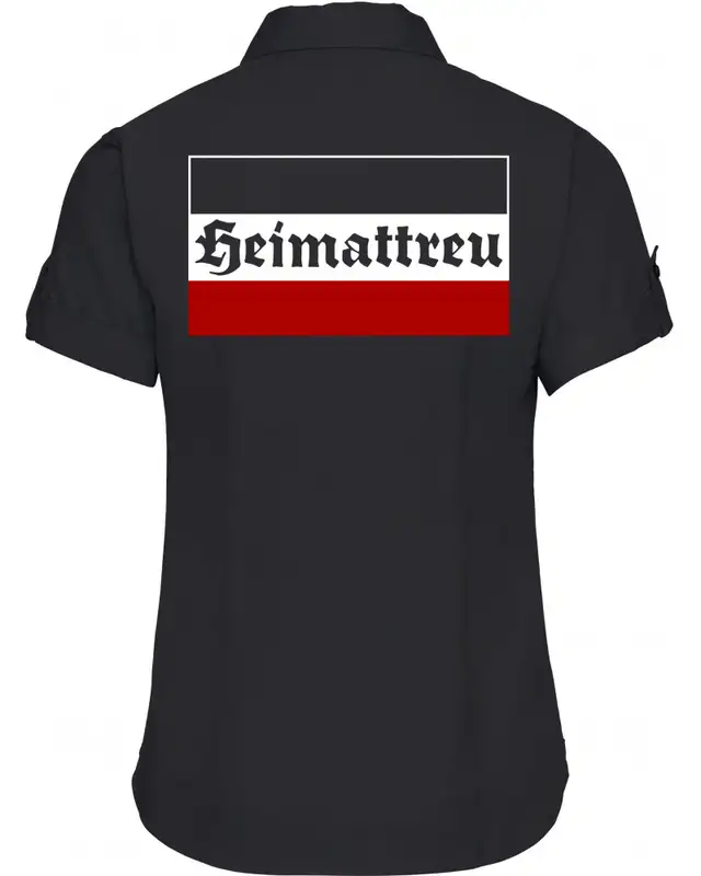 Bestickte kurzarm Damenbluse (Heimattreu) Bild 2