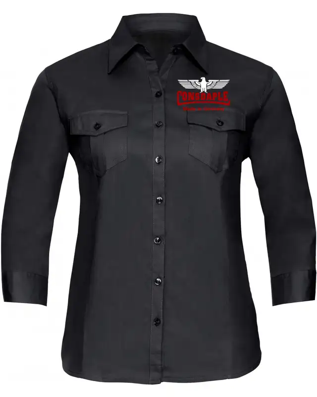 Bestickte langarm Damenbluse (Consdaple, Adler made in Germany)
