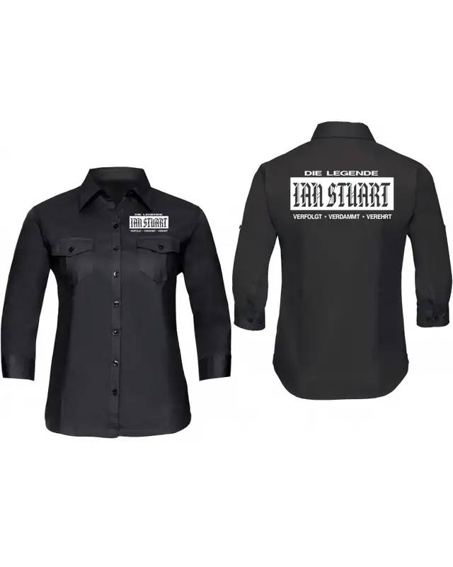 Bestickte langarm Damenbluse (Ian Stuart) Bild 3