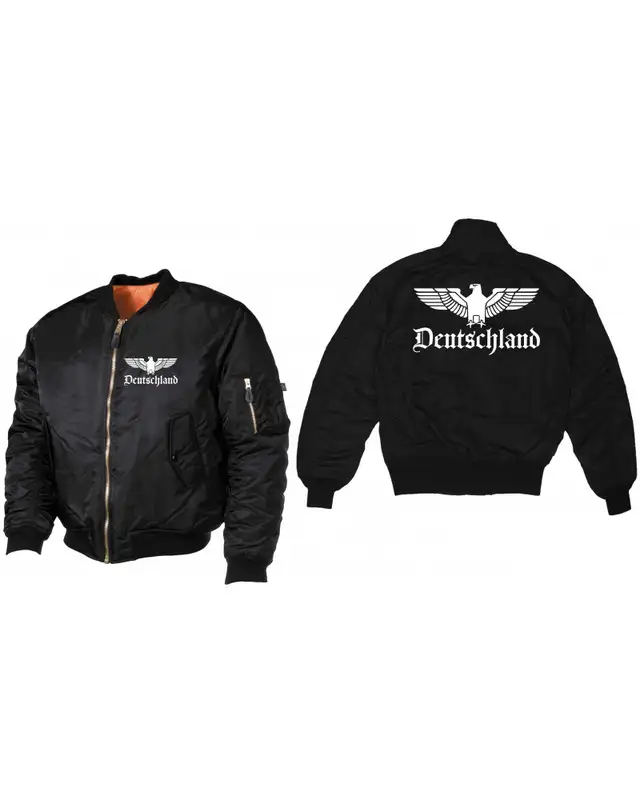 Bestickte MA1 Bomberjacke (Adler, Deutschland) Bild 3