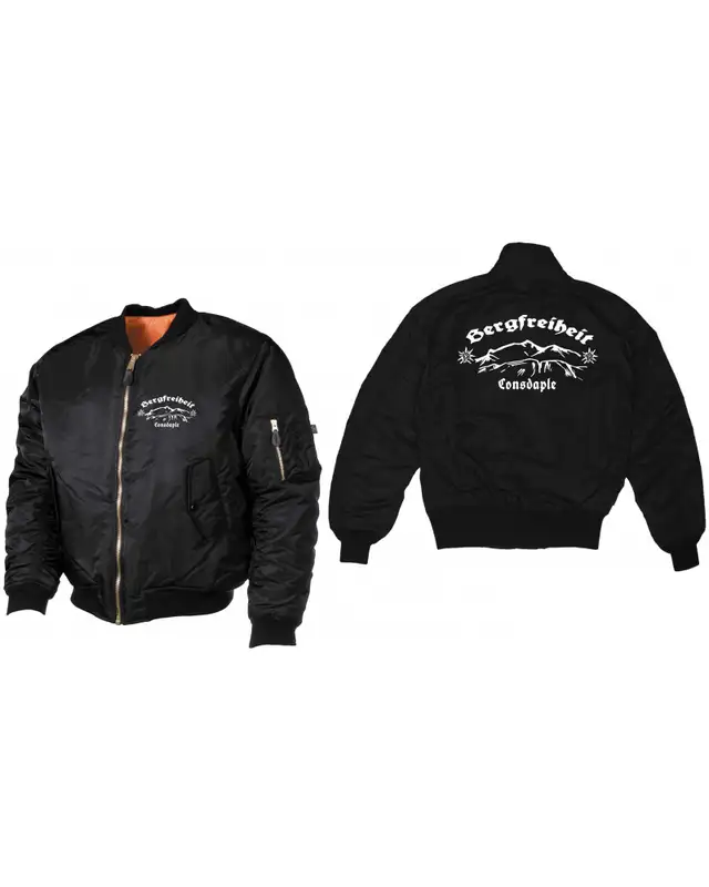 Bestickte MA1 Bomberjacke (Consdaple, Bergfreiheit) Bild 3