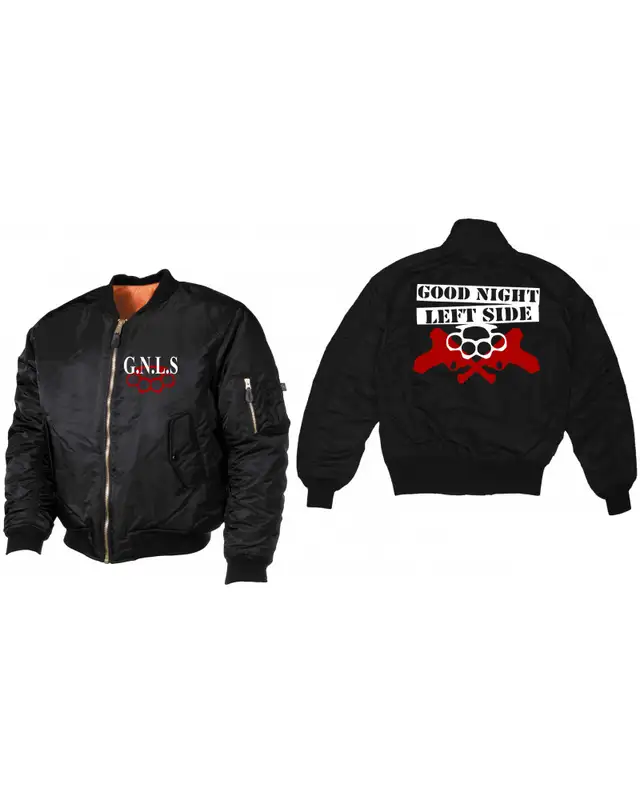 Bestickte MA1 Bomberjacke (GNLS, Schlagring) Bild 3