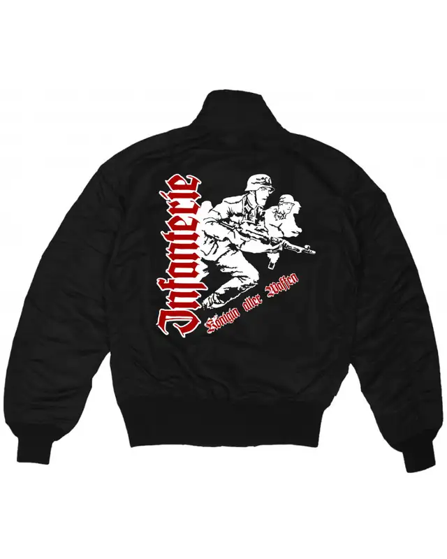 Bestickte MA1 Bomberjacke (Infanterie, Königin aller Waffen) Bild 2