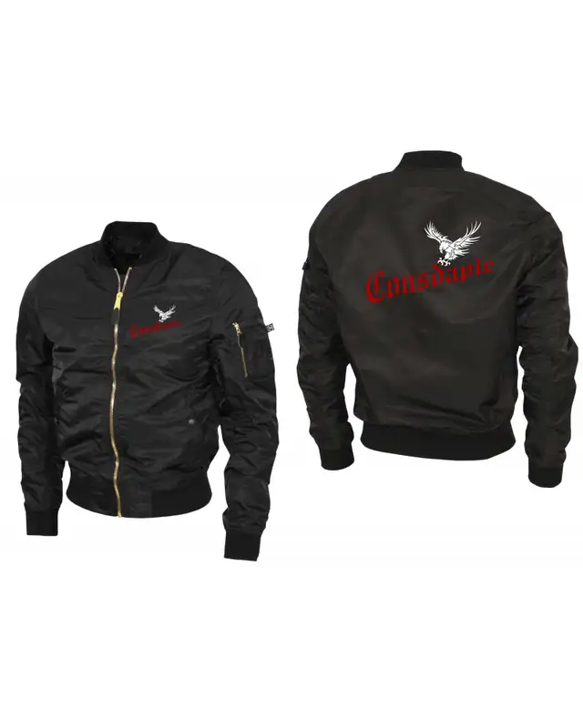 Bestickte Ma1 Bomberjacke "Leichtversion" (Consdaple, Adler im Flug) Bild 6
