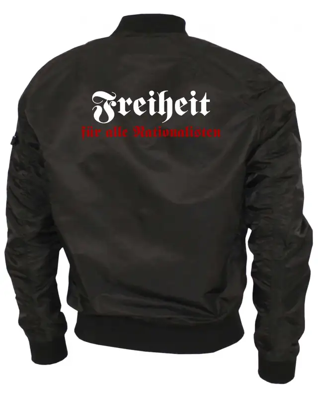 Bestickte Ma1 Bomberjacke "Leichtversion" (Freiheit) Bild 3