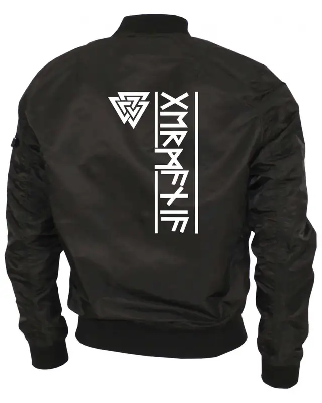 Bestickte Ma1 Bomberjacke "Leichtversion" (Germania Runen) Bild 3