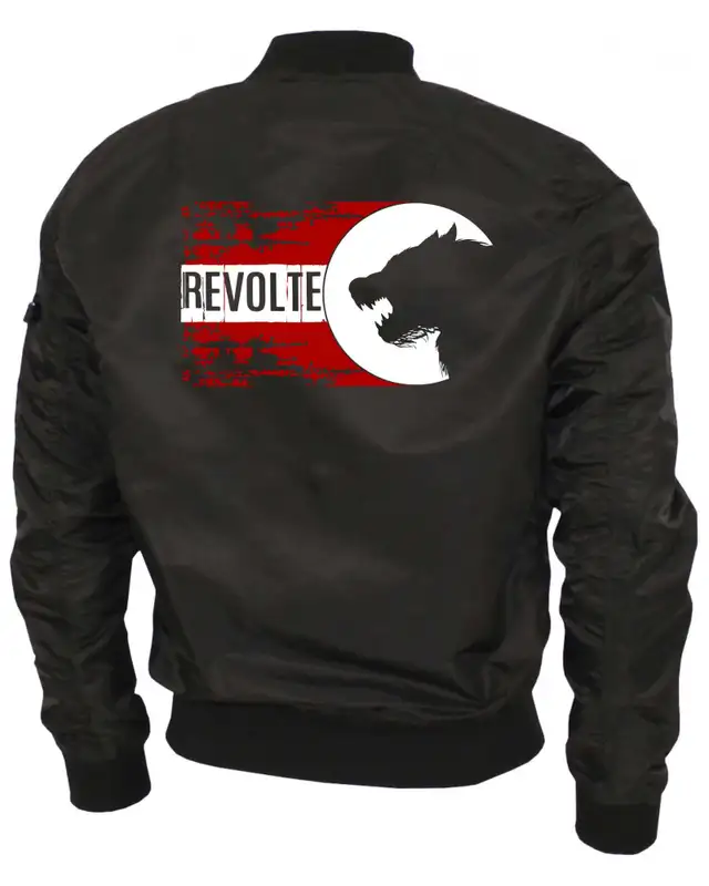 Bestickte Ma1 Bomberjacke "Leichtversion" (H8-Front) Bild 2
