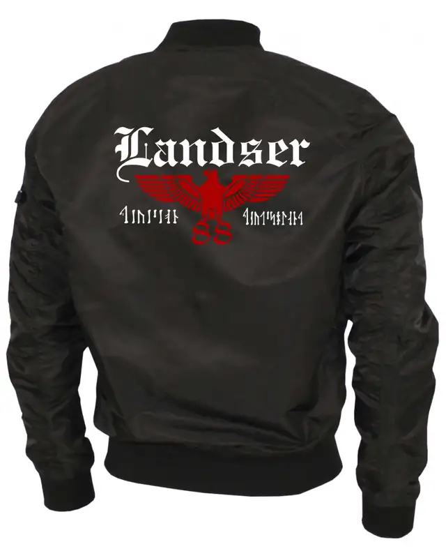 Bestickte Ma1 Bomberjacke "Leichtversion" (Landser, Adler 88) Bild 2