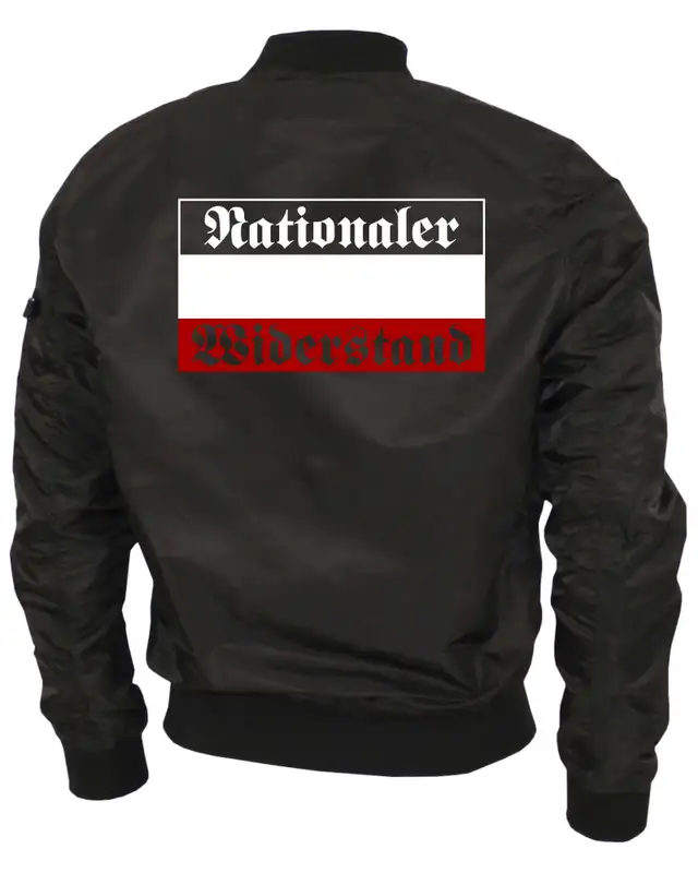 Bestickte Ma1 Bomberjacke "Leichtversion" (Nationaler Widerstand) Bild 2