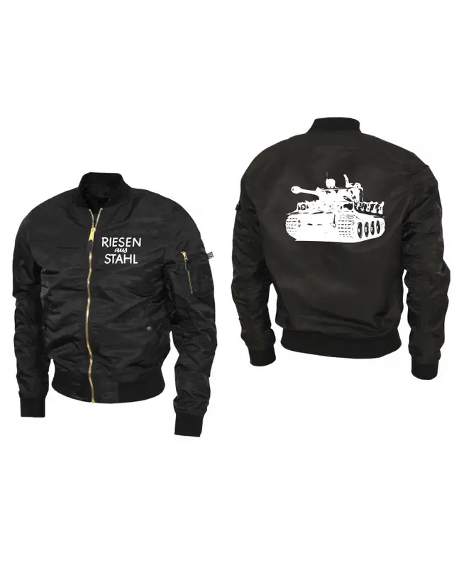 Bestickte Ma1 Bomberjacke "Leichtversion" (Riesen aus Stahl) Bild 3