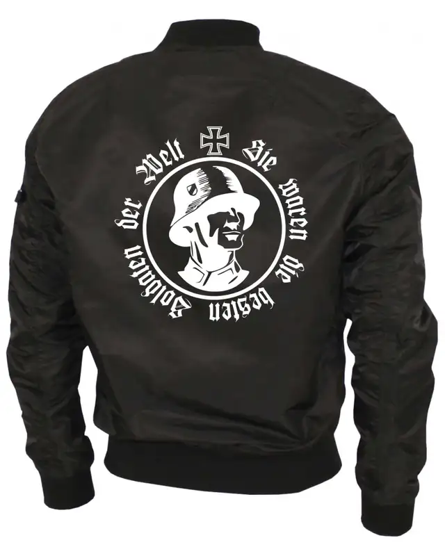 Bestickte Ma1 Bomberjacke "Leichtversion" (Sie waren die besten Soldaten der Welt) Bild 2