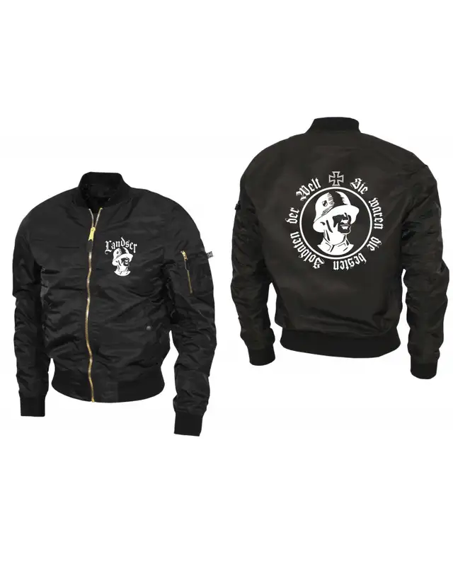Bestickte Ma1 Bomberjacke "Leichtversion" (Sie waren die besten Soldaten der Welt) Bild 3