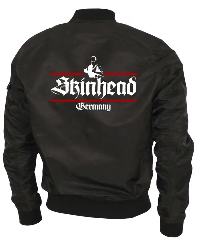 Bestickte Ma1 Bomberjacke "Leichtversion" (Skinhead Germany) Bild 2