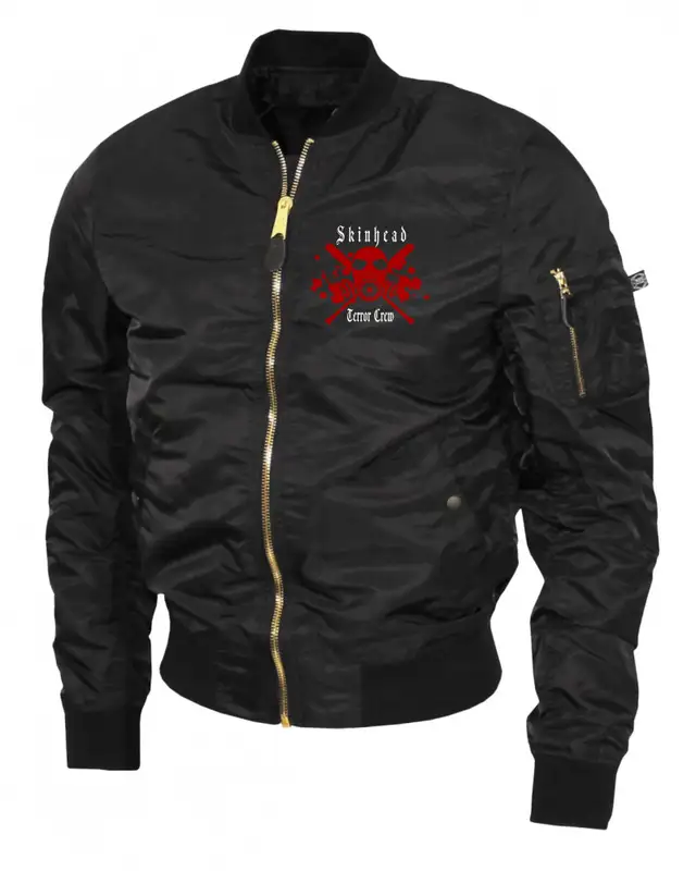 Bestickte Ma1 Bomberjacke "Leichtversion" (Skinhead Terror Crew)