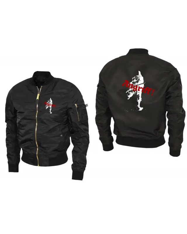 Bestickte Ma1 Bomberjacke "Leichtversion" (Soldat, Angriff) Bild 3