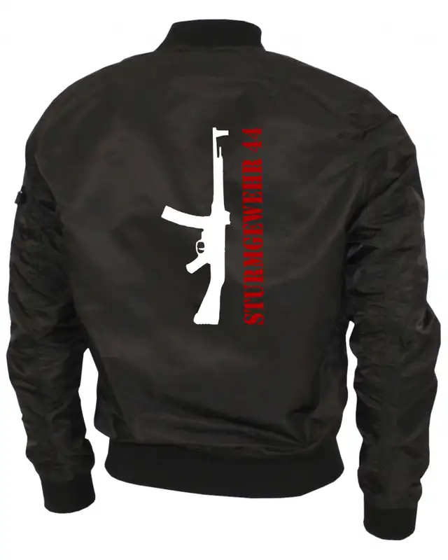 Bestickte Ma1 Bomberjacke "Leichtversion" (Sturmgewehr 44) Bild 2