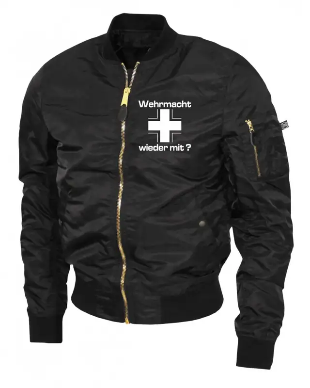 Bestickte Ma1 Bomberjacke "Leichtversion" (Wehrmacht wieder mit)