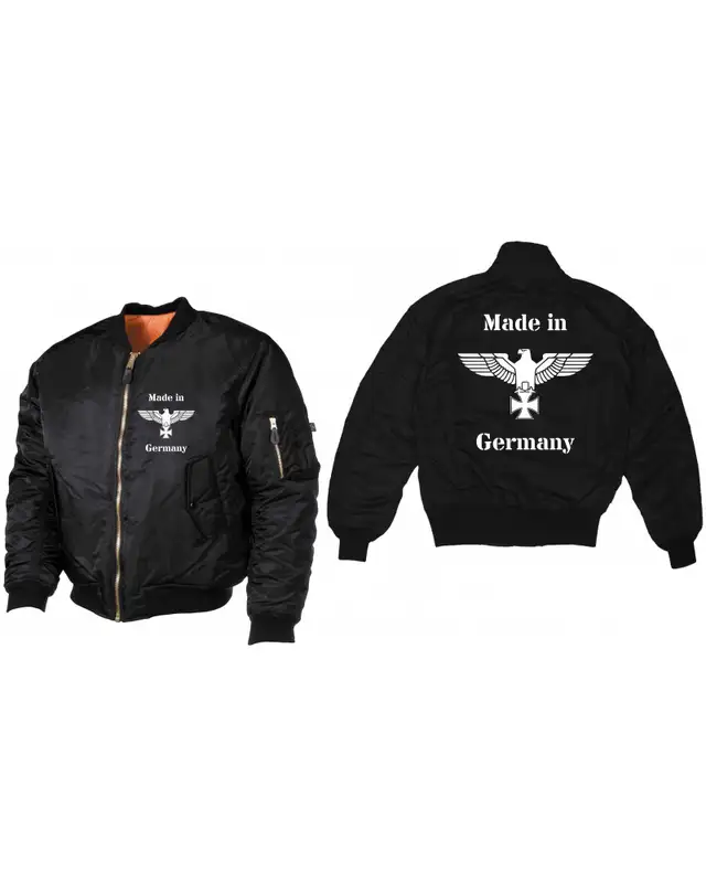 Bestickte MA1 Bomberjacke (Made in Germany) Bild 3