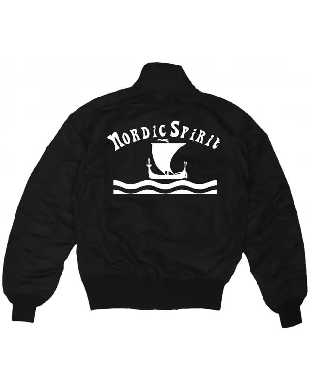 Bestickte MA1 Bomberjacke (Nordic Spirit) Bild 2