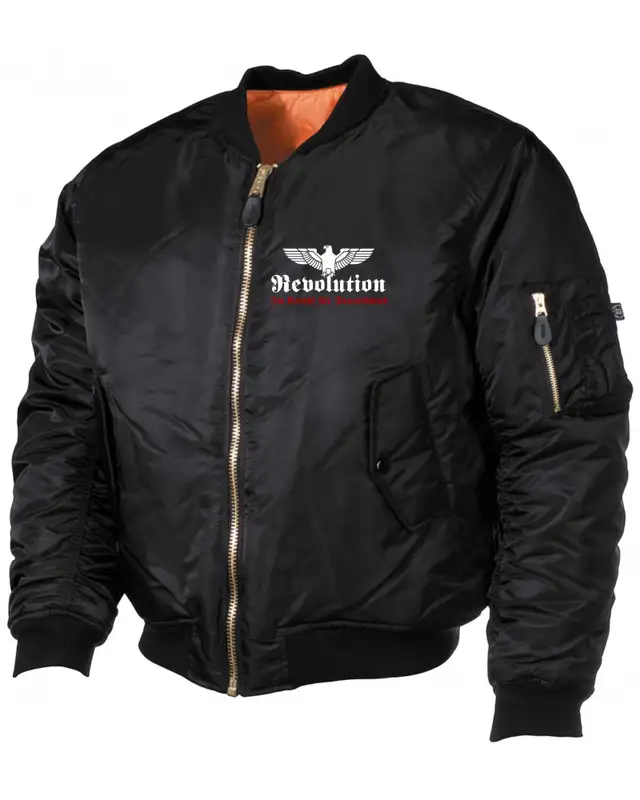Bestickte MA1 Bomberjacke (Revolution Deutschland)