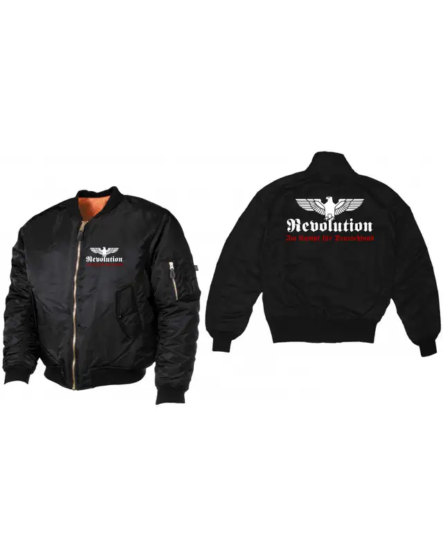 Bestickte MA1 Bomberjacke (Revolution Deutschland) Bild 3