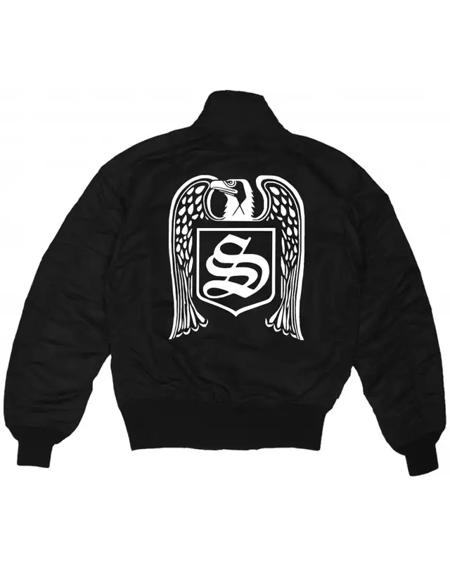 Bestickte MA1 Bomberjacke (Skrewdriver, Adler) Bild 2
