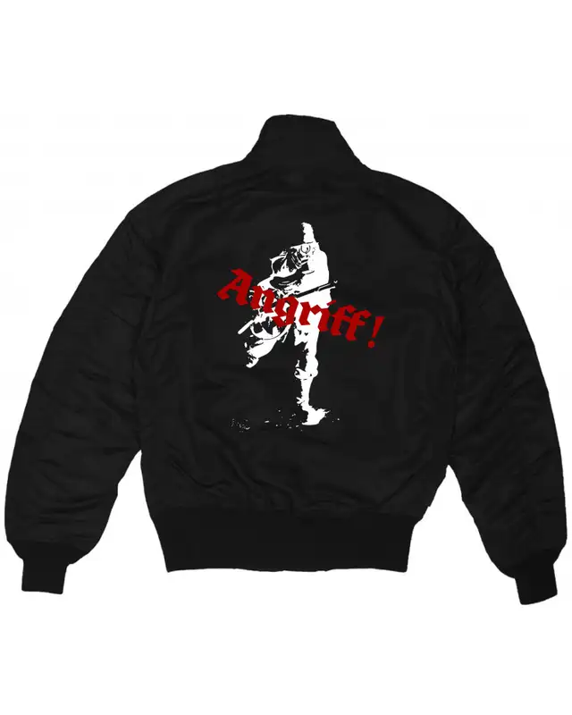 Bestickte MA1 Bomberjacke (Soldat, Angriff) Bild 2