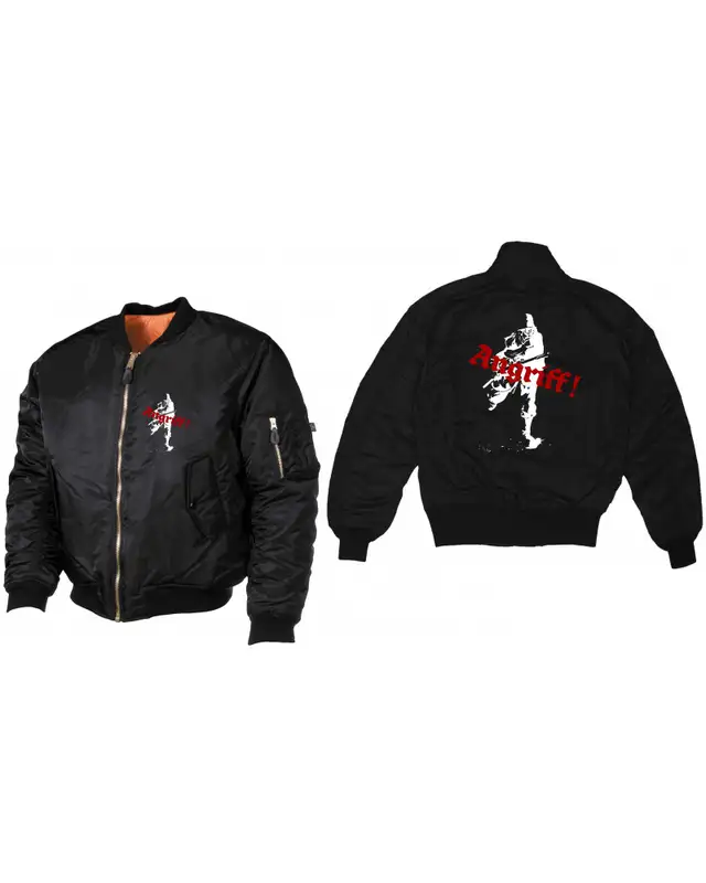 Bestickte MA1 Bomberjacke (Soldat, Angriff) Bild 3