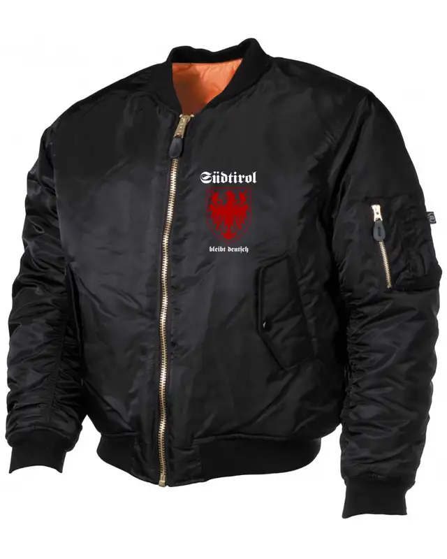 Bestickte MA1 Bomberjacke (Südtirol bleibt deutsch)