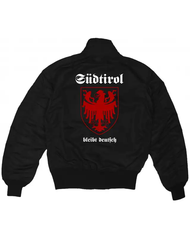 Bestickte MA1 Bomberjacke (Südtirol bleibt deutsch) Bild 2