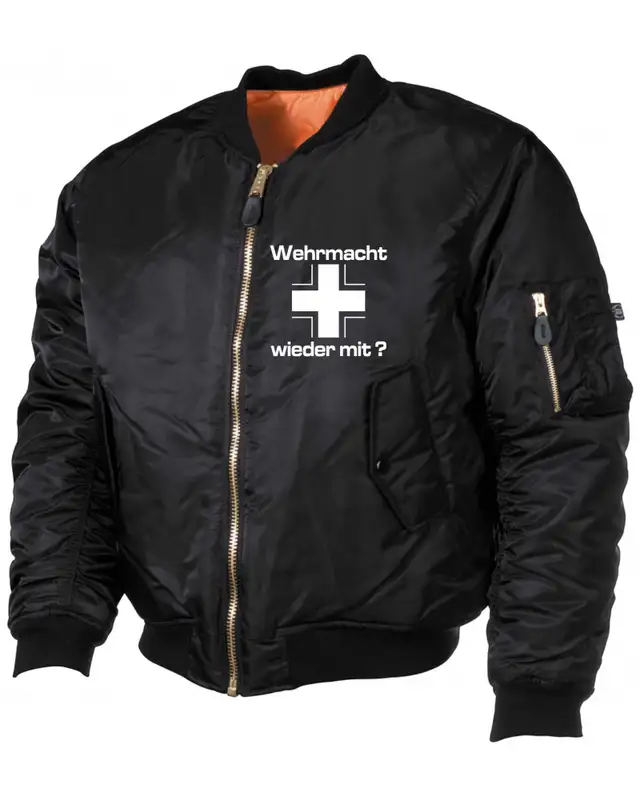 Bestickte MA1 Bomberjacke (Wehrmacht wieder mit)